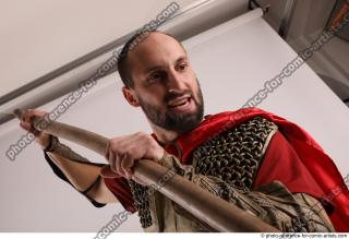 MARCUS STANDING POSE WITH SPEAR